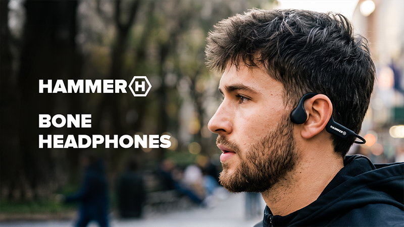 HAMMER BONE HEADPHONES bone conduction hoofdtelefoon