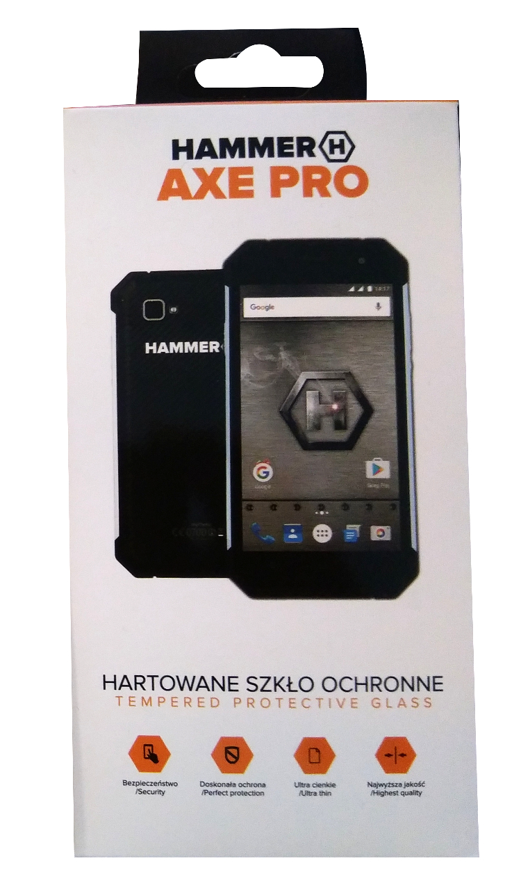 Screenprotector Premium Tempered Glass - Hammer Axe Pro