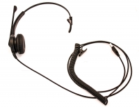 Headset IPN H80D USB enkeloors met oorbediening + Skype For Business geoptimaliseerd + TIA920