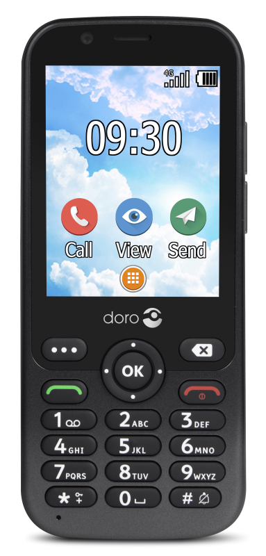 Doro 7010 - zwart