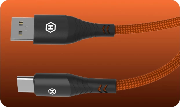 Hammer Magnetic kabel USB A - USB C 1 meter