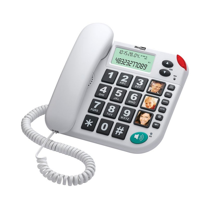 Maxcom KXT480 vaste telefoon met grote toetsen