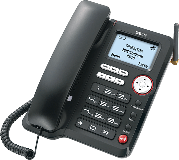 Maxcom Comfort MM29D HS telefoon op simkaart