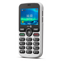 Doro 5860 - zwart/wit 4G mobiele seniorentelefoon