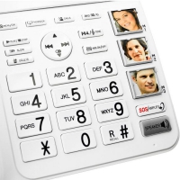 Geemarc Amplidect 595 Combi - Vaste telefoon + DECT handset