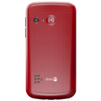Doro 1880 - rood 4G mobiele seniorentelefoon