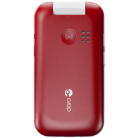 Doro 2880 - rood 4G mobiele seniorentelefoon
