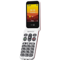 Doro Leva 20 - 4G mobiele seniorentelefoon | rood