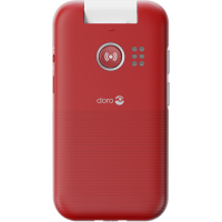 Doro Leva 20 - 4G mobiele seniorentelefoon | rood