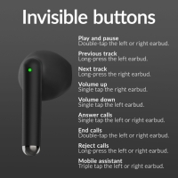 Mobilize Bluetooth Wireless Earbuds mini black TWS