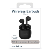 Mobilize Bluetooth Wireless Earbuds mini black TWS