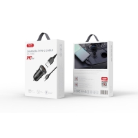 XO-CC56 autolader 30W USB A + USB C & kabel USB-C
