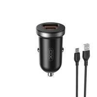 XO-CC56 autolader 30W USB A + USB C & kabel USB-C