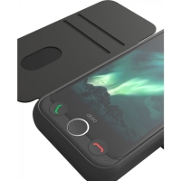Doro Walletcase Aurora A10 - Black / Zwart