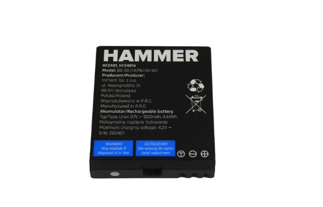 Hammer Bow LTE - accu los