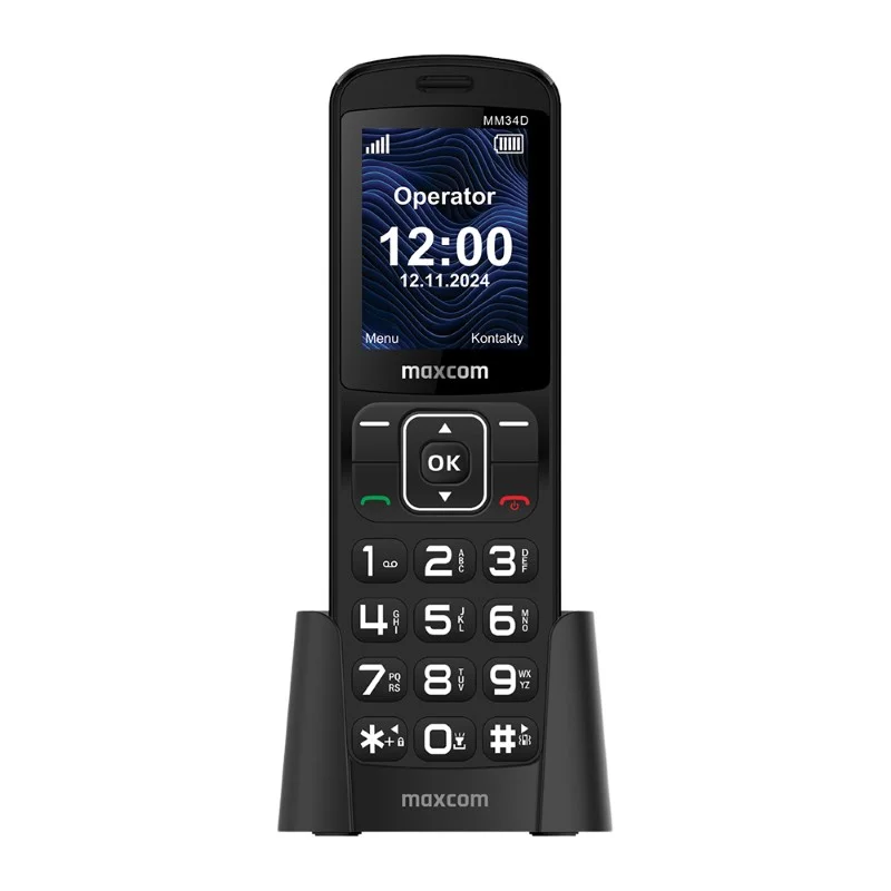 Maxcom MM34D DECT telefoon via 4G simkaart