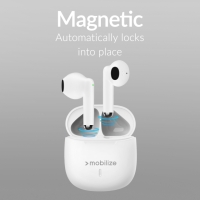 Mobilize Bluetooth Wireless Earbuds mini white TWS